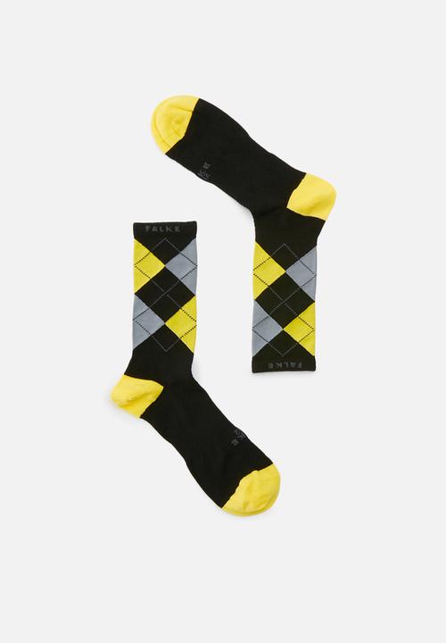 Falke - Argyle crew socks - multi