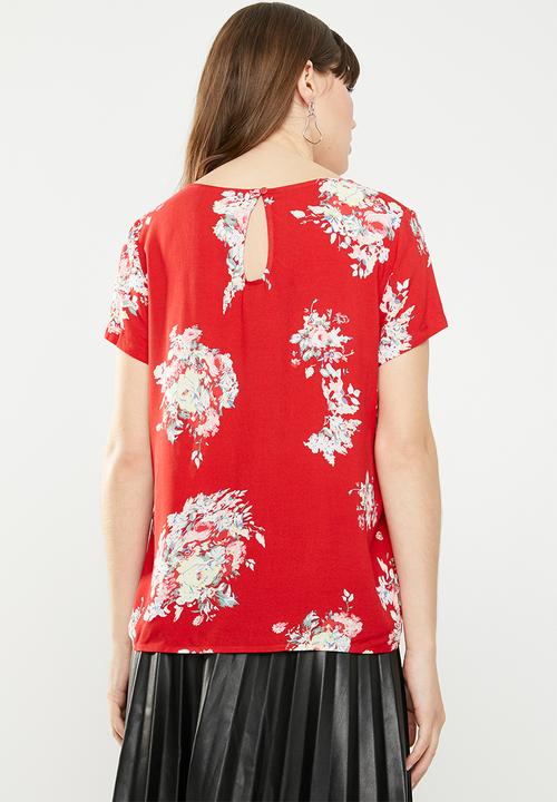 ONLY - First top - red