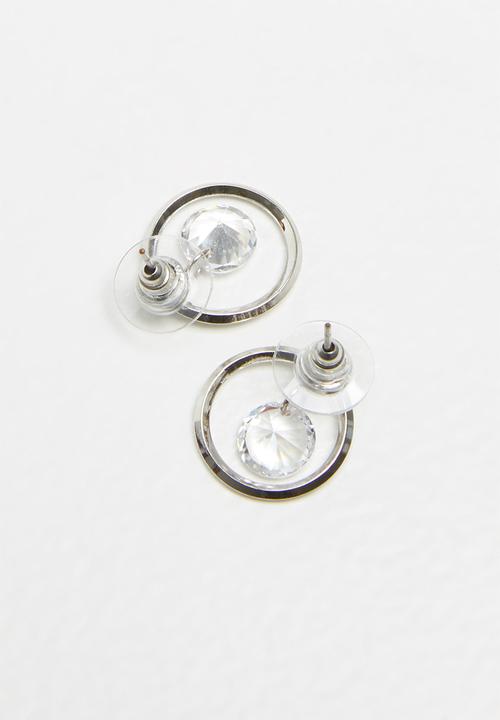 ALDO - Maulian earrings - silver 