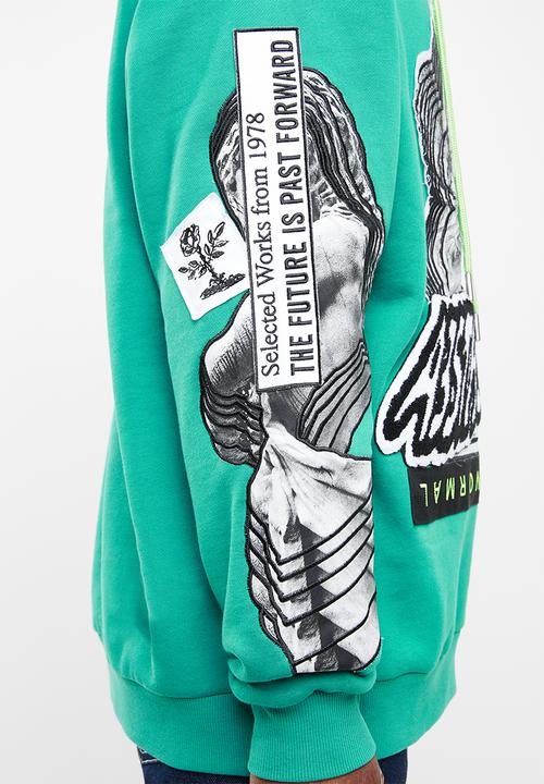 Diesel  - S-jack-ya hoodie - green