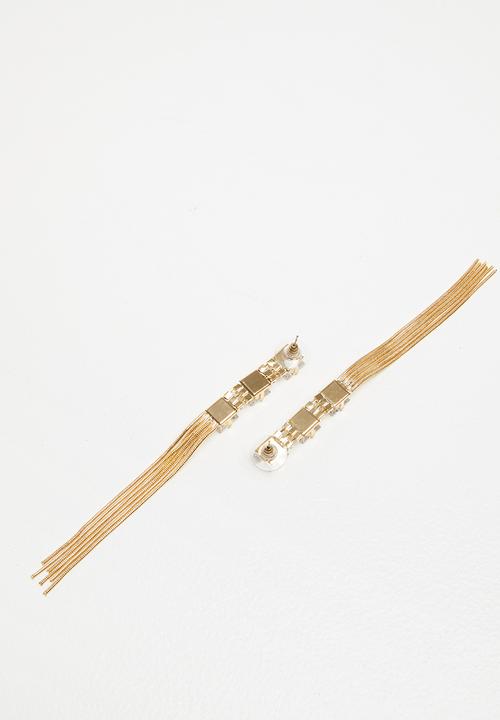 STYLE REPUBLIC - Statement earrings - gold