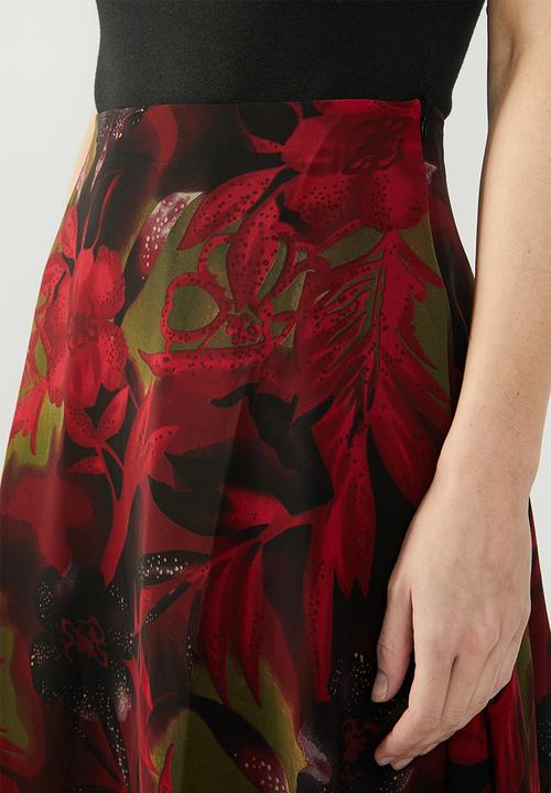 edit - Maxi a-line skirt - multi 