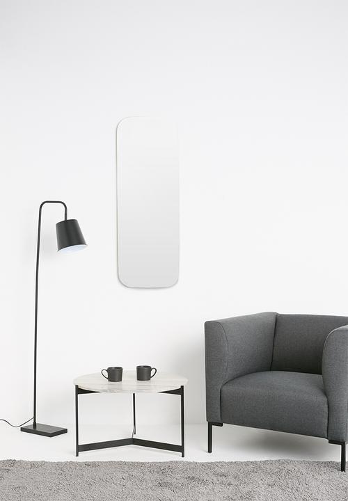 Native Decor - Rounded rectangular frameless mirror - regular