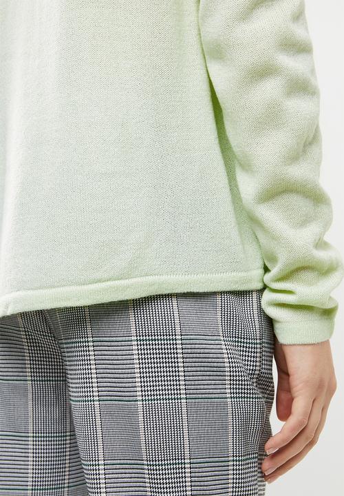 Jacqueline de Yong - Pandora longsleeve pullover knit - green