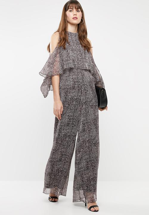 STYLE REPUBLIC - Flared jumpsuit - brown