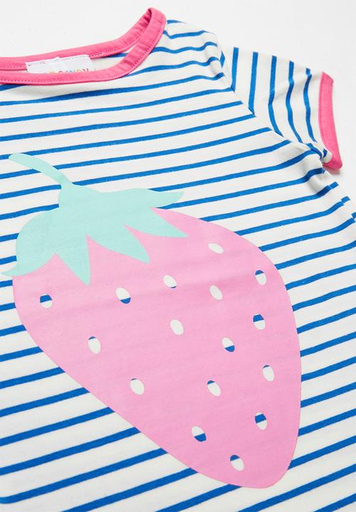 Pop Candy - Strawberry printed T-shirt - multi