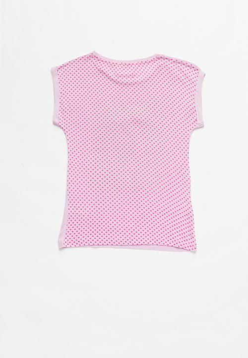 Pop Candy - Girls Printed Tee - purple
