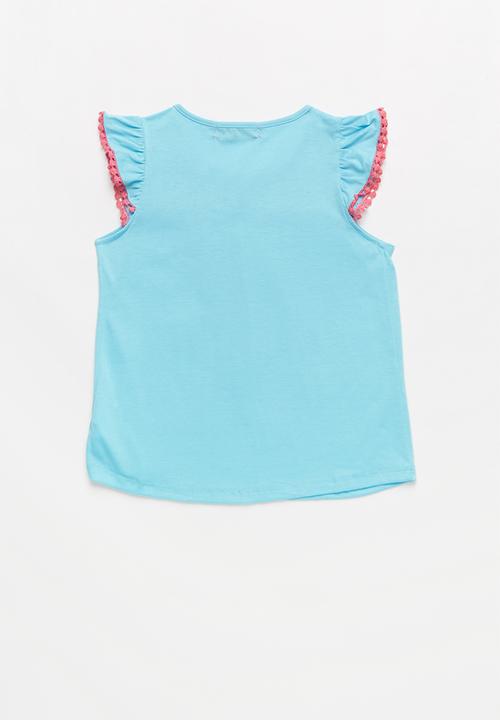 Pop Candy - Girls T-shirt - aqua