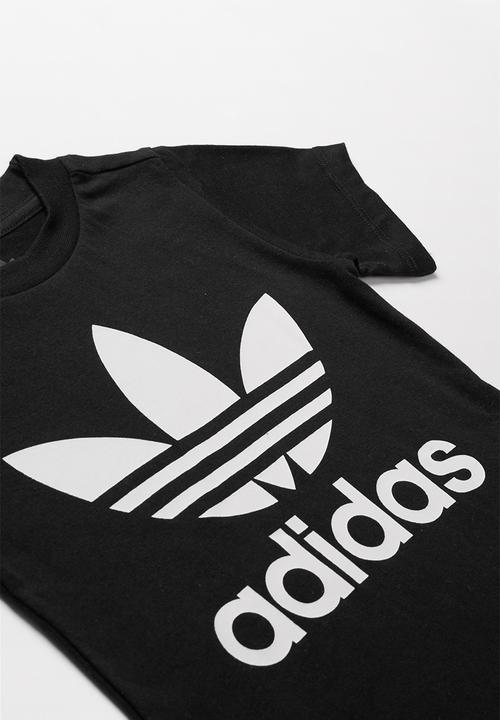 adidas Originals - Trefoil tee adidas - black & white