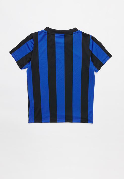 adidas Originals - Sabakov stripe  jersey - black & blue