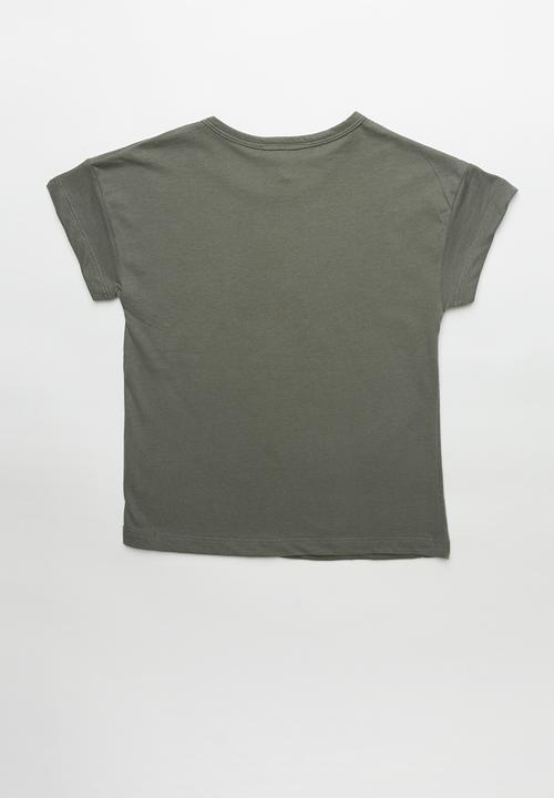 Pop Candy - Boys printed T-shirt - grey