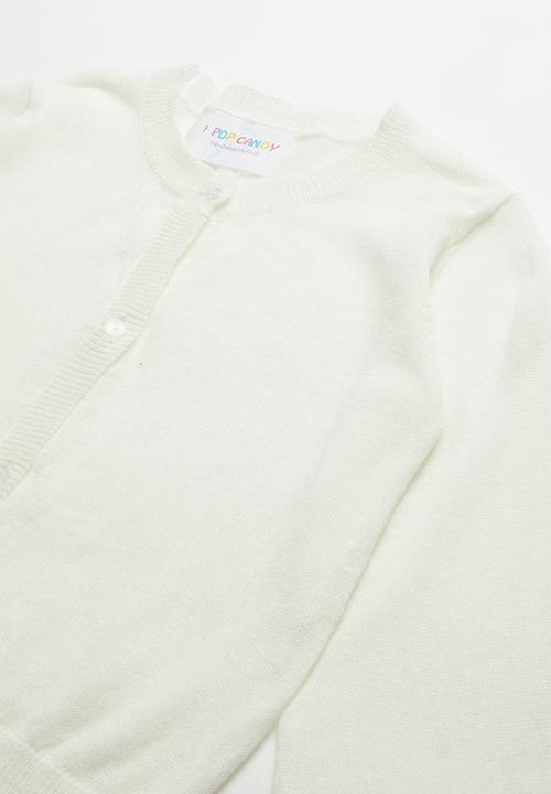 Pop Candy - Lightweight cardigan - white