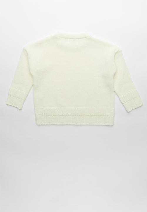 Pop Candy - Kids long sleeve knit - cream
