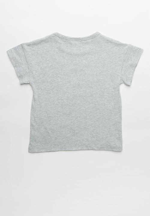 Pop Candy - Boys printed T-shirt - grey 