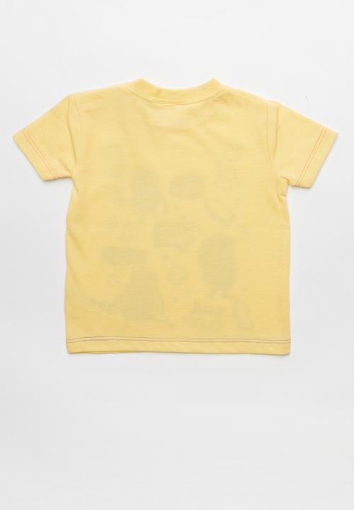 Pop Candy - Baby boys printed T-shirt - yellow
