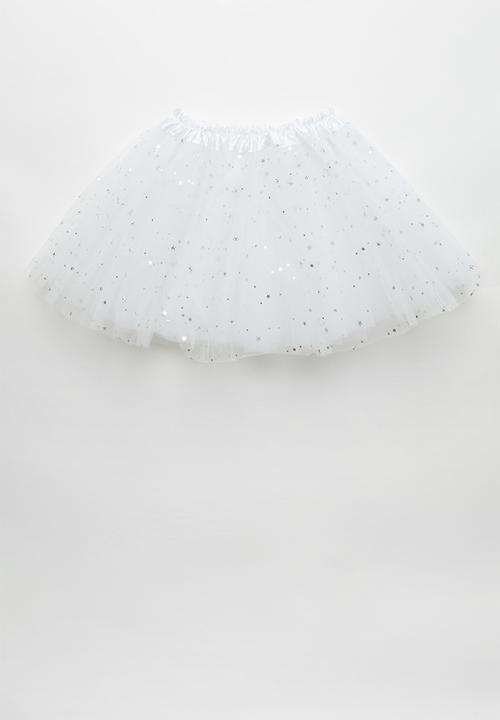 Pop Candy - Mesh tutu skirt - white