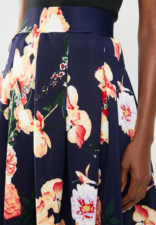 edit - Fit & flare skirts - navy 