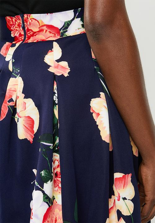 edit - Fit & flare skirts - navy 