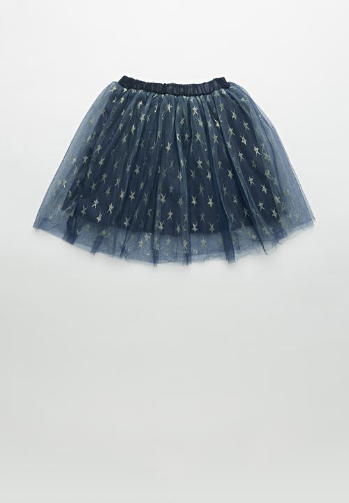 Pop Candy - Mesh skirt - blue