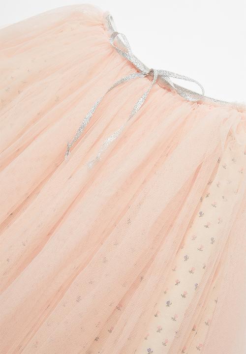 Pop Candy -  Mesh skirt - peach