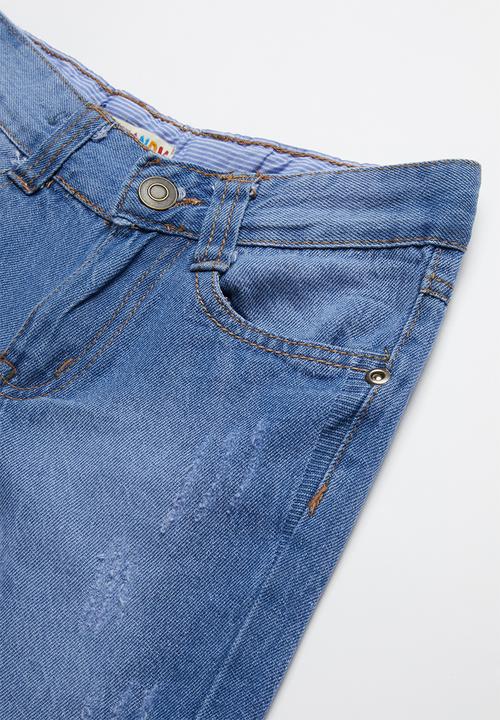 Pop Candy - Boys denim shorts - blue