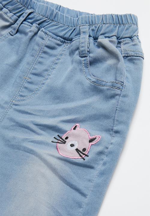 Pop Candy - Infant girls jeans - blue