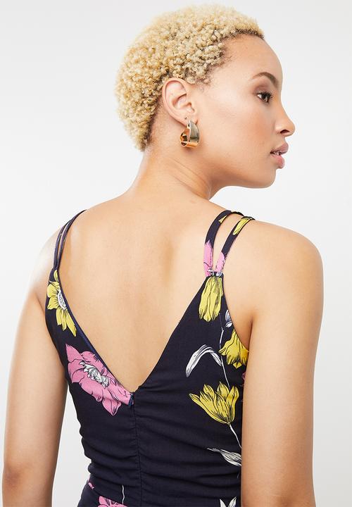 STYLE REPUBLIC - Tie front jumpsuit - multi 