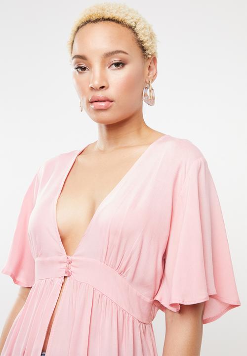 STYLE REPUBLIC - High low blouse - pink