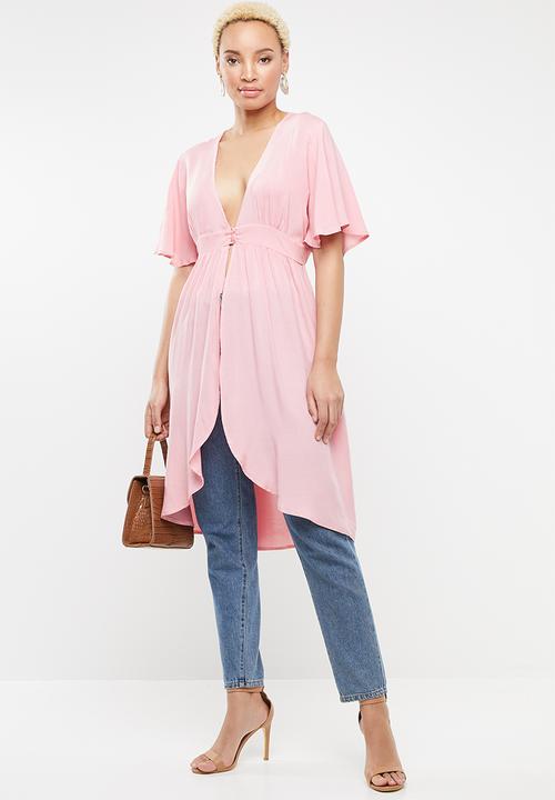 STYLE REPUBLIC - High low blouse - pink