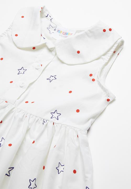 Pop Candy - Girls seashell printed dress - multi