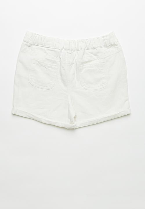 Pop Candy - White girls short - white