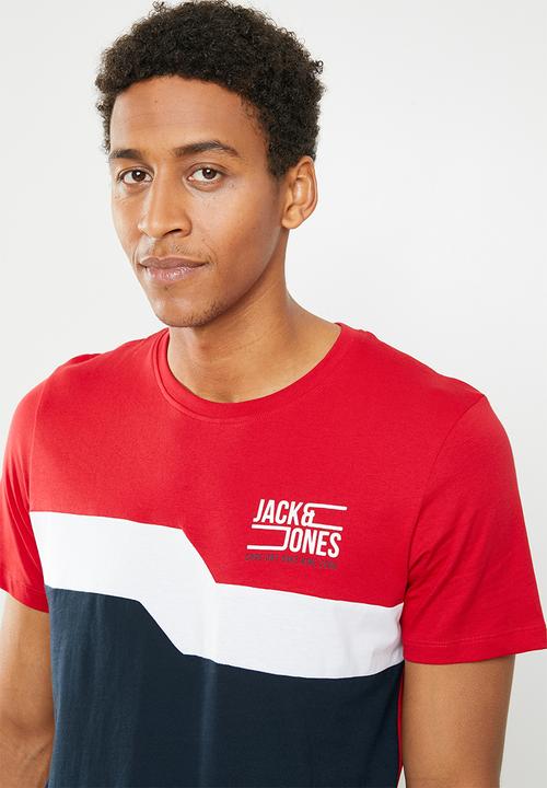 Jack & Jones - Mikkel crew neck tee - multi