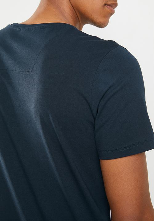 Jack & Jones - Mikkel crew neck tee - yellow & white 
