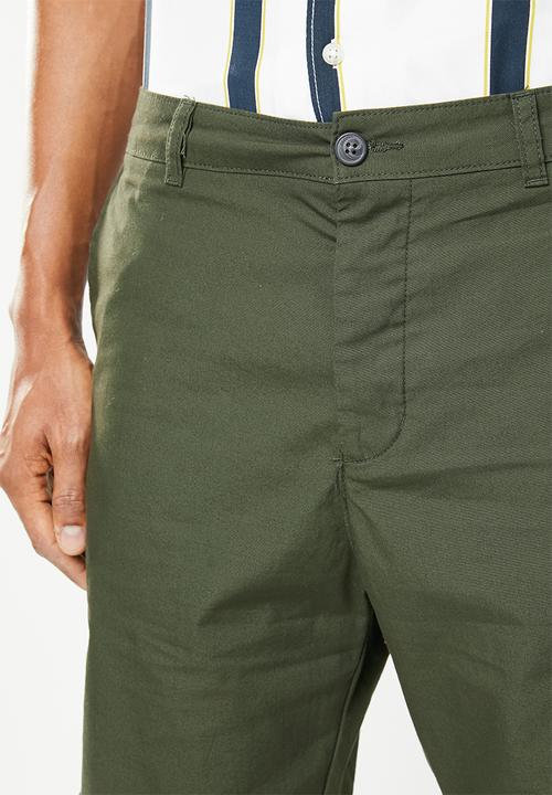STYLE REPUBLIC - Twill shorts - green