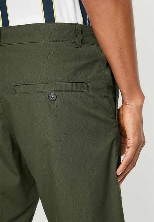 STYLE REPUBLIC - Twill shorts - green