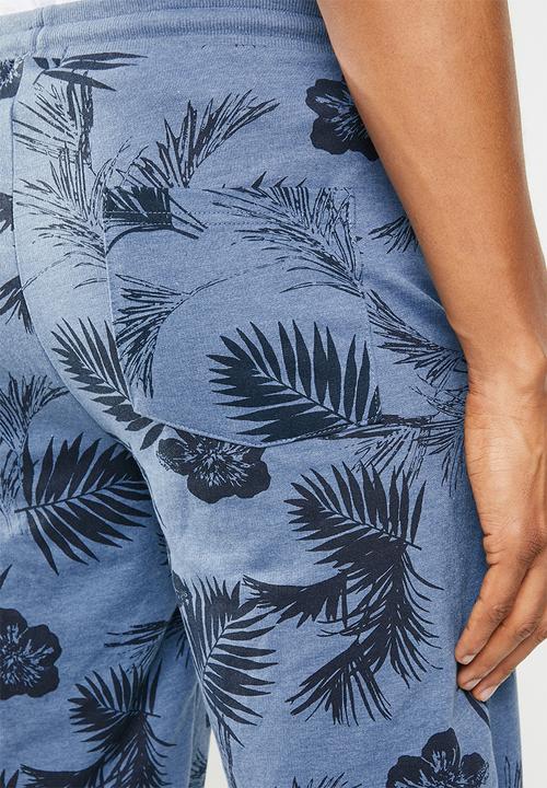 STYLE REPUBLIC - Printed Jordan shorts - blue