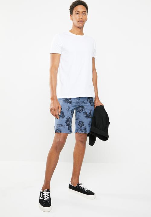 STYLE REPUBLIC - Printed Jordan shorts - blue