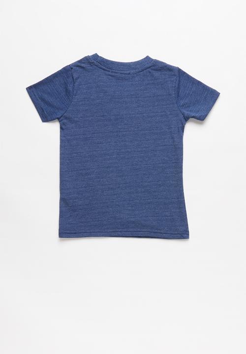 Pop Candy - Baby Boys Printed T-shirt - r.blue