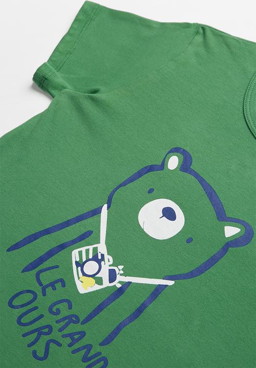 Pop Candy - Printed short sleeve tee - green