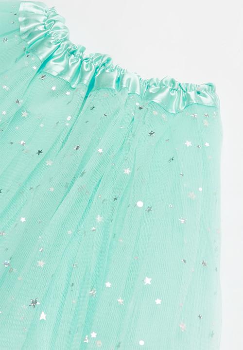 Pop Candy - Mesh skirt - turquoise