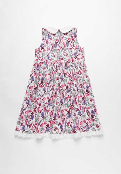 Pop Candy - Girls collared dress - multi