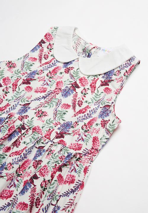 Pop Candy - Girls collared dress - multi