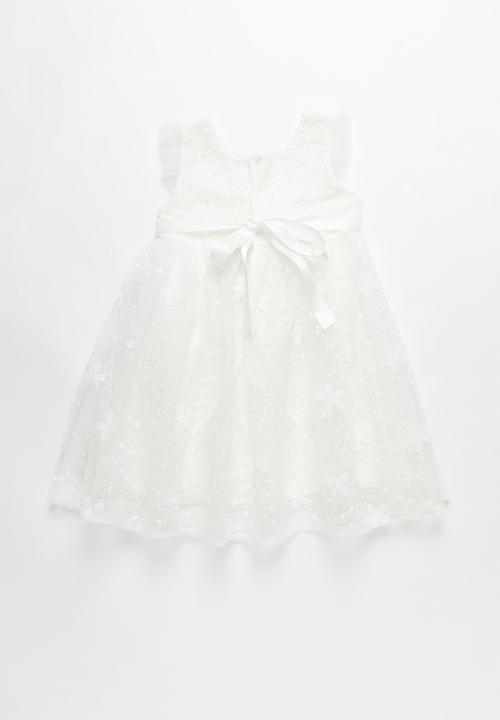 Pop Candy - Mesh dress - white