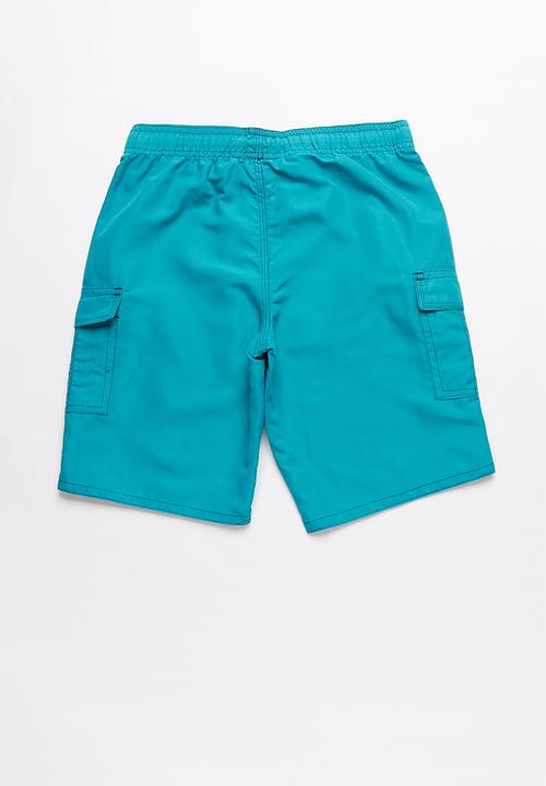 Pop Candy - Boys beach bermuda shorts - blue