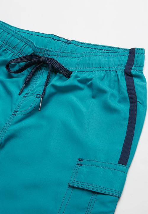 Pop Candy - Boys beach bermuda shorts - blue