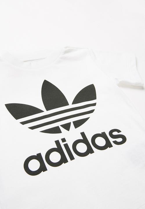 adidas Originals - Trefoil tee adidas - white & black