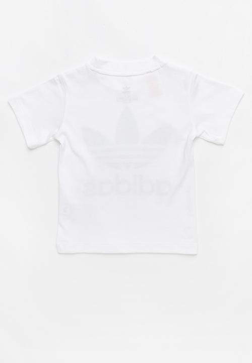 adidas Originals - Trefoil tee adidas - white & black