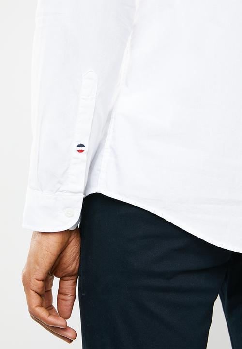 Tommy Hilfiger - Tjm solid poplin woven shirt - white