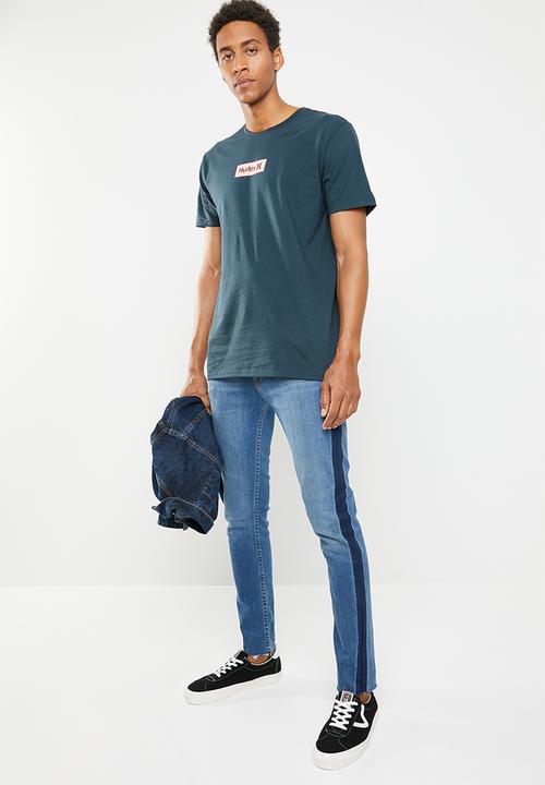 Hurley - One & only small box tee - navy