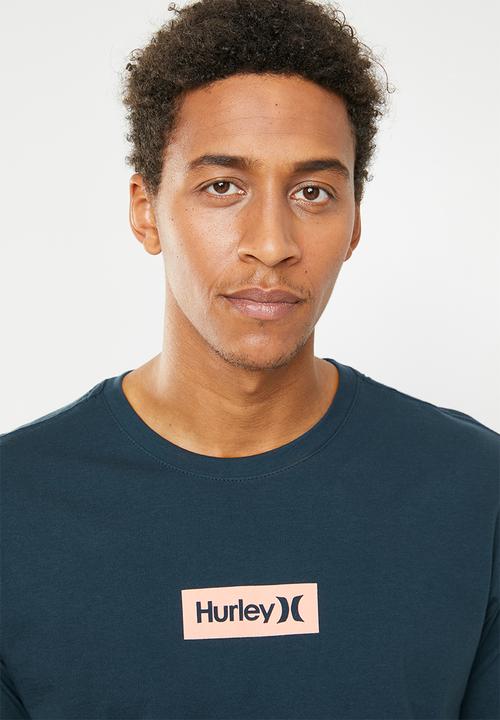 Hurley - One & only small box tee - navy